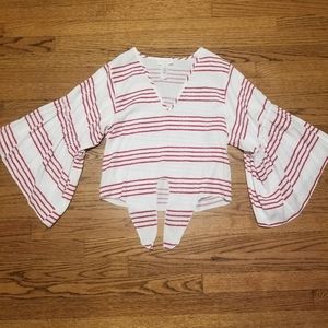 Boho Cotton casual flare sleeves Top